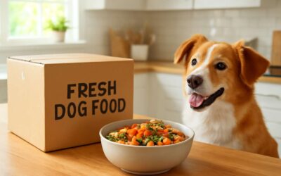 Enjoy convenience and taste with dog food delivered fresh to your door.