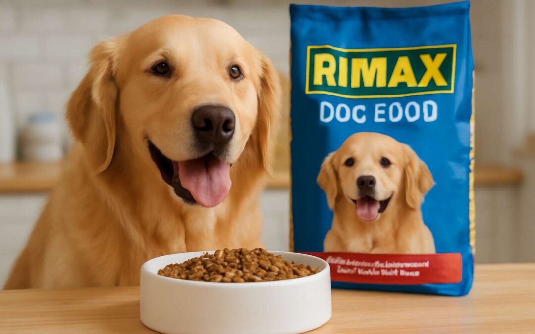 Unlock peak energy with rimax dog food that keeps furry friends thriving.