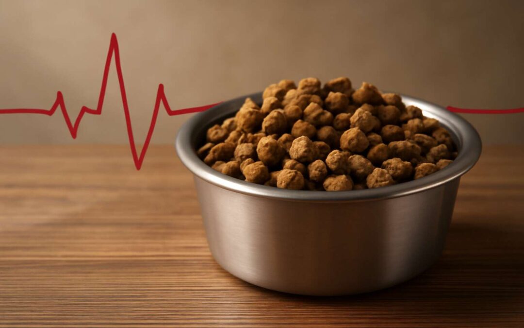 Shocking findings: dog foods linked to heart disease and what to feed instead.
