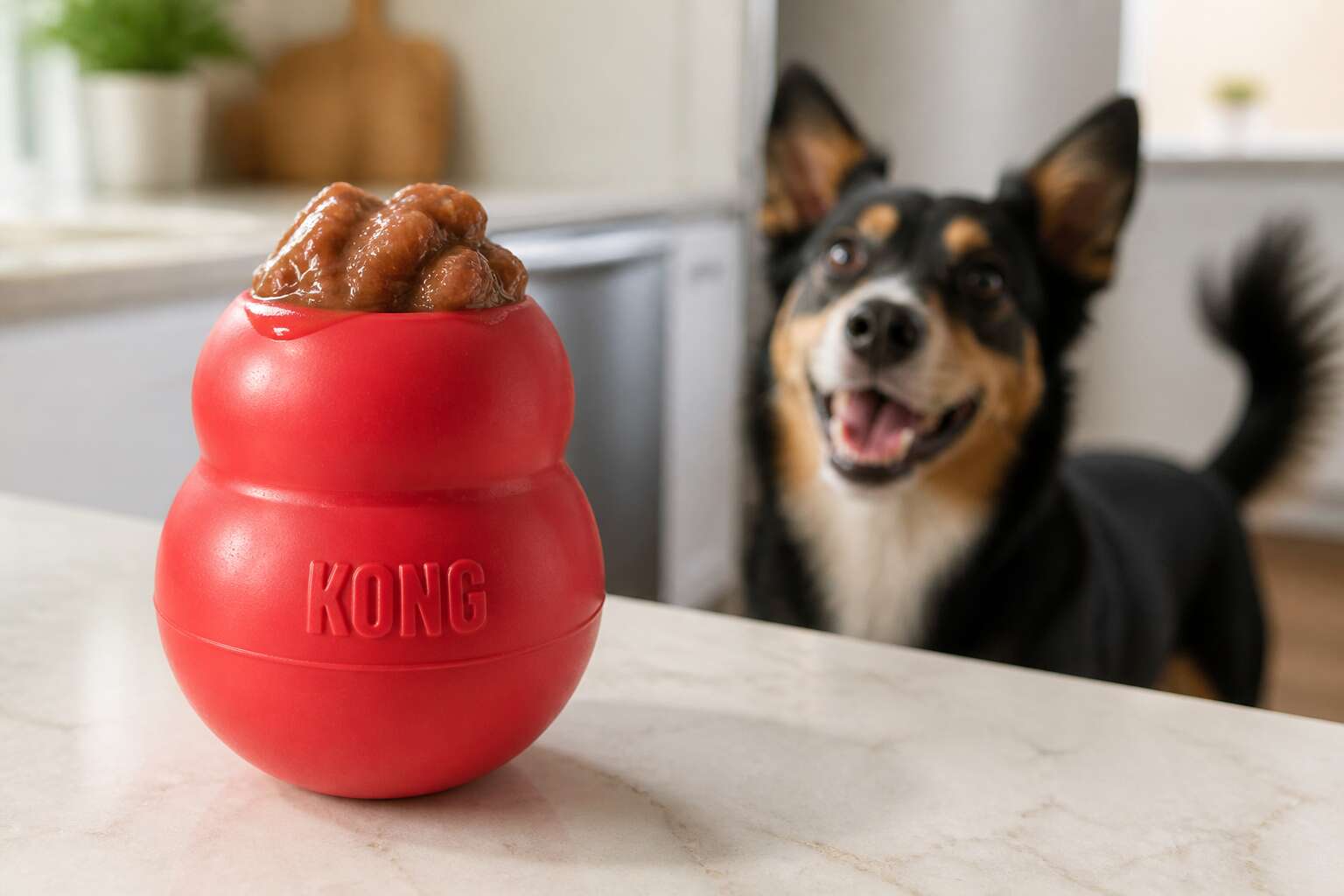 wet dog food kong