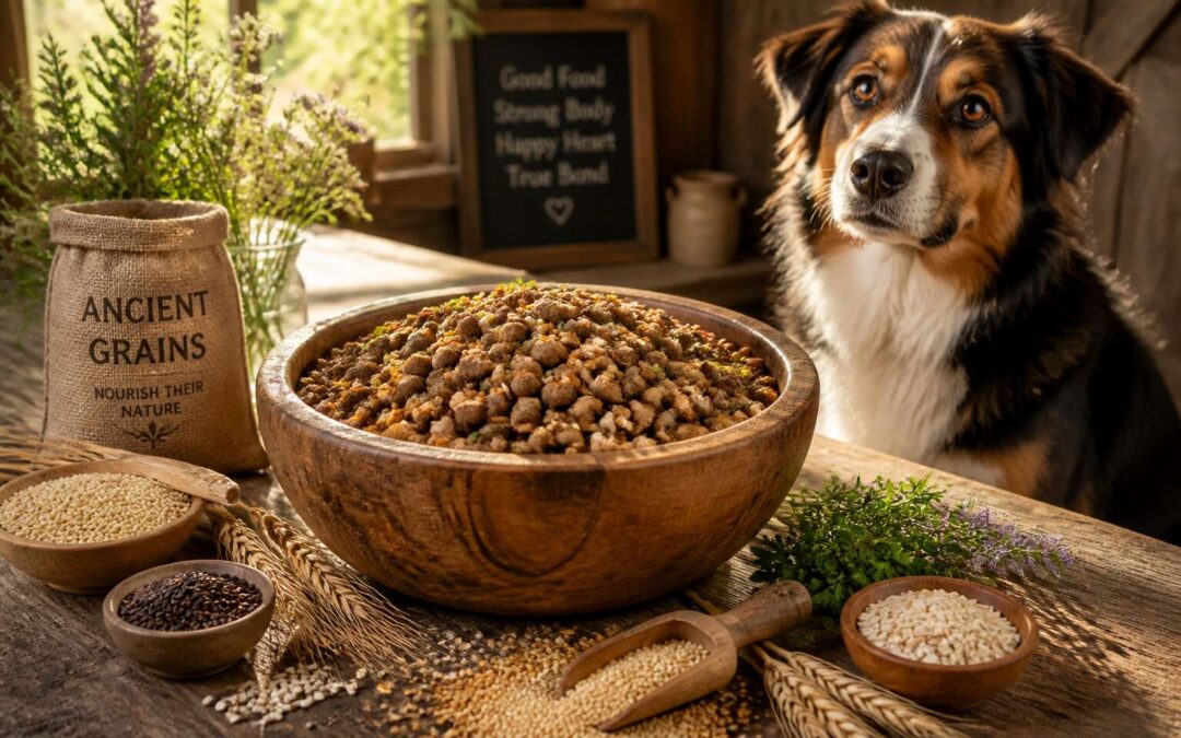 Heritage dog food delivers balanced nutrition for every life stage.