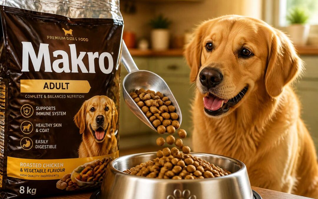 Makro dog food gives your dog complete daily nutrition.